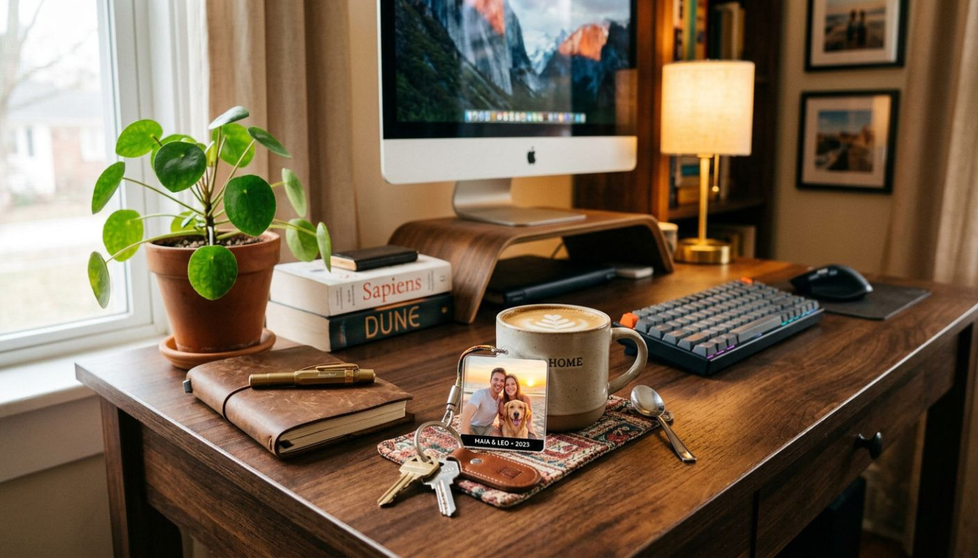 Idées originales pour surprendre avec un porte-clés photo